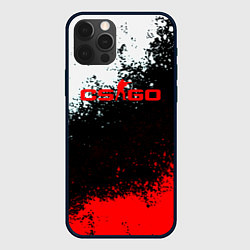 Чехол для iPhone 12 Pro Max Contra краски, цвет: 3D-черный