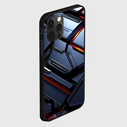 Чехол для iPhone 12 Pro Max Абстрактная красота, цвет: 3D-черный — фото 2