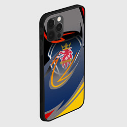 Чехол для iPhone 12 Pro Max Scania логотип, цвет: 3D-черный — фото 2