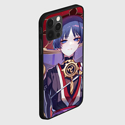 Чехол для iPhone 12 Pro Max Genshin Impact Scaramouche, цвет: 3D-черный — фото 2