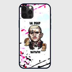 Чехол для iPhone 12 Pro Max Lil peep rap band, цвет: 3D-черный