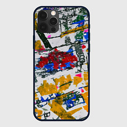 Чехол для iPhone 12 Pro Max Абстракция дорога, цвет: 3D-черный