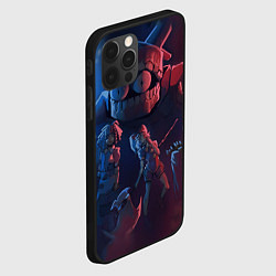 Чехол для iPhone 12 Pro Max Удивительный цифровой цирк, цвет: 3D-черный — фото 2