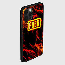 Чехол для iPhone 12 Pro Max Battlegrounds flame, цвет: 3D-черный — фото 2