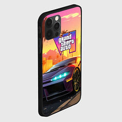 Чехол для iPhone 12 Pro Max Auto GTA 6, цвет: 3D-черный — фото 2