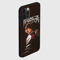 Чехол для iPhone 12 Pro Max Oli Sykes - Bring Me the Horizon, цвет: 3D-черный — фото 2