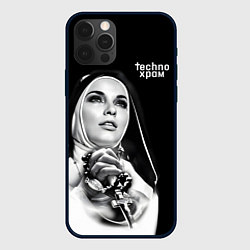 Чехол iPhone 12 Pro Max Techno храм монашка в молитве