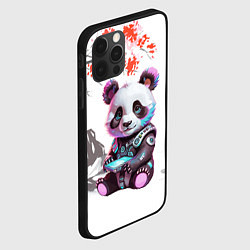 Чехол для iPhone 12 Pro Max Funny panda - China, цвет: 3D-черный — фото 2