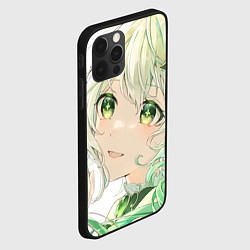 Чехол для iPhone 12 Pro Max Genshin Impact Nahida smile, цвет: 3D-черный — фото 2