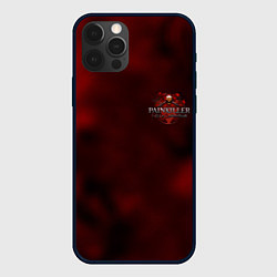 Чехол для iPhone 12 Pro Max Painkiller flame game kill retro, цвет: 3D-черный