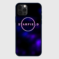 Чехол для iPhone 12 Pro Max Starfield тёмное небо из игры, цвет: 3D-черный