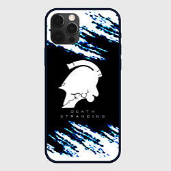 Чехол для iPhone 12 Pro Max Death stranding kojima game краски штрихи, цвет: 3D-черный