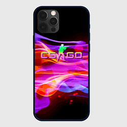 Чехол для iPhone 12 Pro Max Counter Strike - neon glow, цвет: 3D-черный