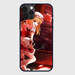 Чехол для iPhone 12 Pro Max Touhou Project Flandre cute happy, цвет: 3D-черный