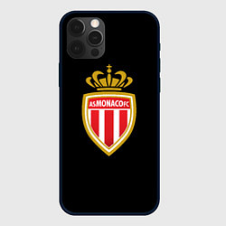 Чехол для iPhone 12 Pro Max Monaco fc, цвет: 3D-черный