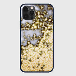 Чехол для iPhone 12 Pro Max Магический серо-золотой, цвет: 3D-черный