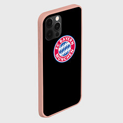 Чехол для iPhone 12 Pro Max Бавария фк клуб, цвет: 3D-светло-розовый — фото 2