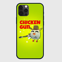 Чехол для iPhone 12 Pro Max Чикен Ган - игра, цвет: 3D-черный