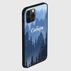 Чехол для iPhone 12 Pro Max Сибирь леса, цвет: 3D-черный — фото 2