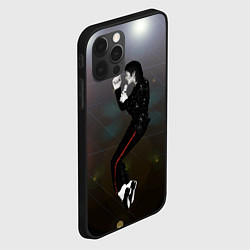 Чехол для iPhone 12 Pro Max Michael Jackson в прыжке, цвет: 3D-черный — фото 2