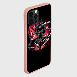 Чехол для iPhone 12 Pro Max Dragon Ball - Vegeta, цвет: 3D-светло-розовый — фото 2