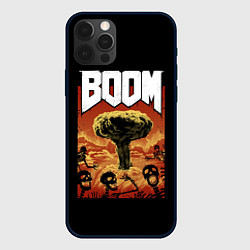 Чехол для iPhone 12 Pro Max Boom - Doom, цвет: 3D-черный