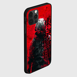 Чехол для iPhone 12 Pro Max Tokyo Ghoul - Kaneki Ken, цвет: 3D-черный — фото 2