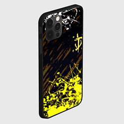 Чехол для iPhone 12 Pro Max Doom краски, цвет: 3D-черный — фото 2