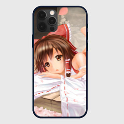 Чехол для iPhone 12 Pro Max Touhou Project Рейму милая, цвет: 3D-черный