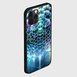 Чехол для iPhone 12 Pro Max Пузыри, цвет: 3D-черный — фото 2