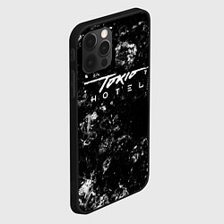 Чехол для iPhone 12 Pro Max Tokio Hotel black ice, цвет: 3D-черный — фото 2