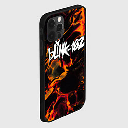 Чехол для iPhone 12 Pro Max Blink 182 red lava, цвет: 3D-черный — фото 2