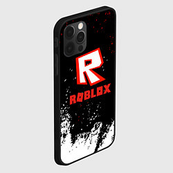 Чехол для iPhone 12 Pro Max Roblox текстура мобайл, цвет: 3D-черный — фото 2