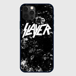 Чехол для iPhone 12 Pro Max Slayer black ice, цвет: 3D-черный