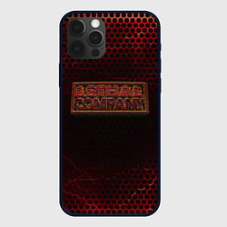 Чехол для iPhone 12 Pro Max Lethal Company: Armor, цвет: 3D-черный