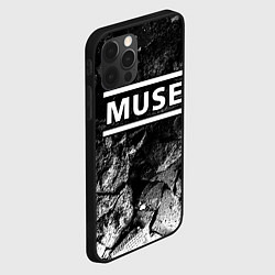 Чехол для iPhone 12 Pro Max Muse black graphite, цвет: 3D-черный — фото 2