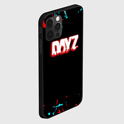 Чехол для iPhone 12 Pro Max DayZ краски, цвет: 3D-черный — фото 2