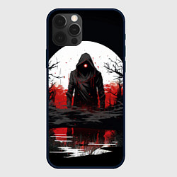 Чехол для iPhone 12 Pro Max Stalker 2 ghost, цвет: 3D-черный