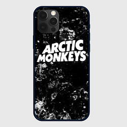 Чехол для iPhone 12 Pro Max Arctic Monkeys black ice, цвет: 3D-черный