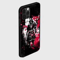 Чехол для iPhone 12 Pro Max Ghost of Tsushima - samurai, цвет: 3D-черный — фото 2