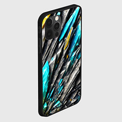 Чехол для iPhone 12 Pro Max Камень и драгоценные кристаллы, цвет: 3D-черный — фото 2