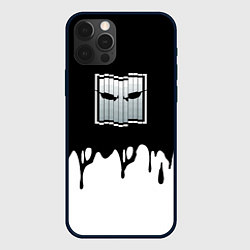 Чехол для iPhone 12 Pro Max Rainbow six краски, цвет: 3D-черный