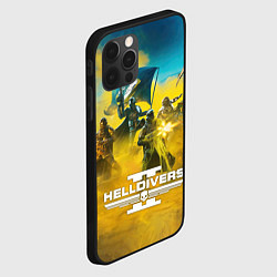 Чехол для iPhone 12 Pro Max Helldivers 2: Confrontation, цвет: 3D-черный — фото 2