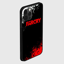 Чехол для iPhone 12 Pro Max Farcry текстура краски, цвет: 3D-черный — фото 2