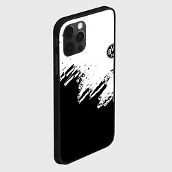 Чехол для iPhone 12 Pro Max Borussia sport краски, цвет: 3D-черный — фото 2