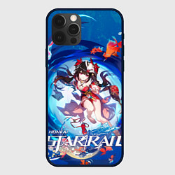 Чехол для iPhone 12 Pro Max Искорка из Хонкая, цвет: 3D-черный