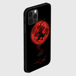 Чехол для iPhone 12 Pro Max Ниндзя кровавой луны, цвет: 3D-черный — фото 2