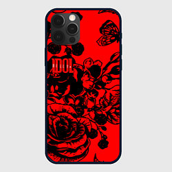 Чехол для iPhone 12 Pro Max Билли Айдол rock rose band, цвет: 3D-черный
