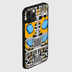 Чехол для iPhone 12 Pro Max Броня бамблби трансформеры, цвет: 3D-черный — фото 2