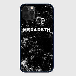 Чехол для iPhone 12 Pro Max Megadeth black ice, цвет: 3D-черный